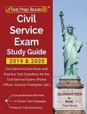 Civil Service Exam Study Guide 2019 & 2020