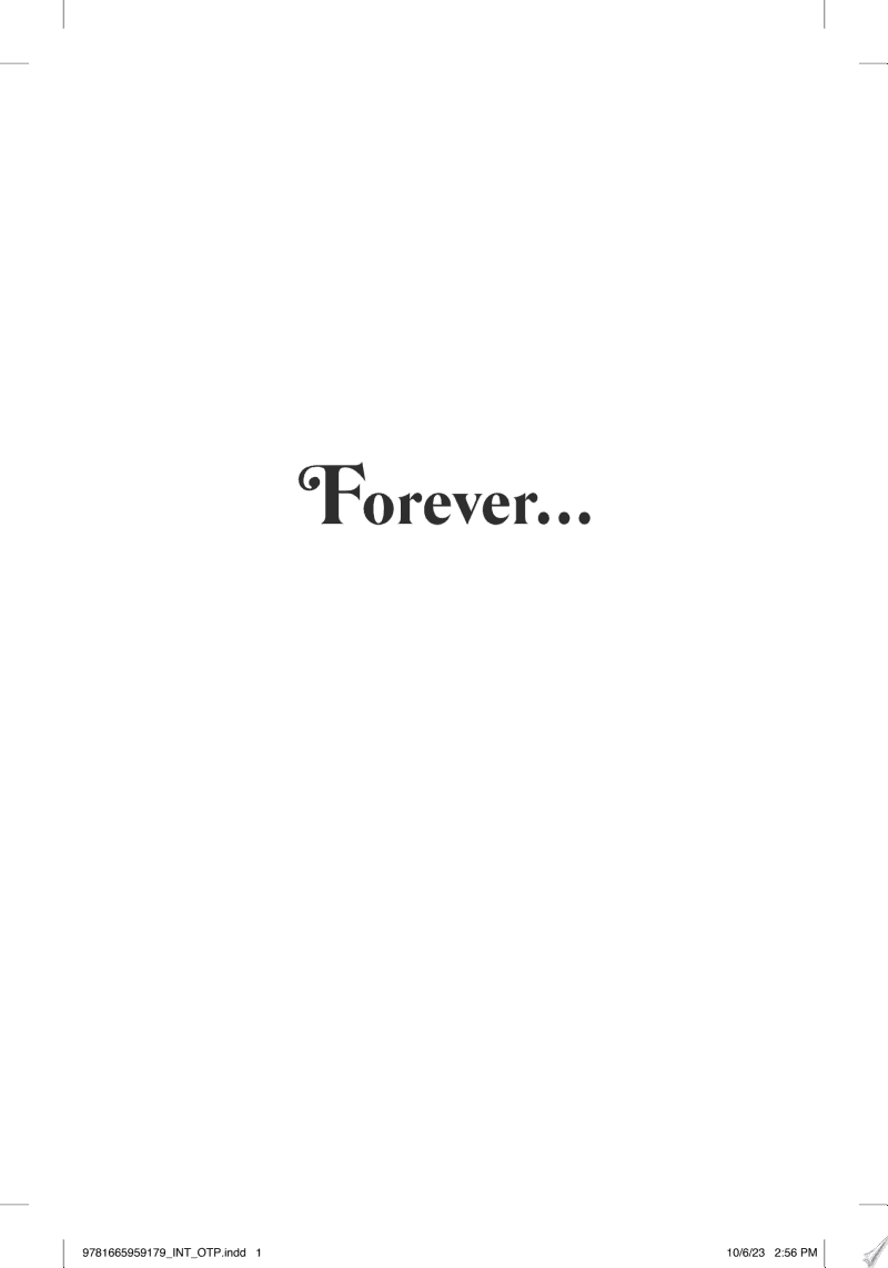 Forever . . .