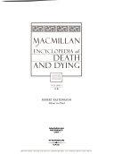 Macmillan Encyclopedia of Death and Dying