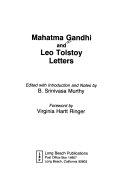 Mahatma Gandhi and Leo Tolstoy Letters image