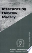Interpreting Hebrew Poetry