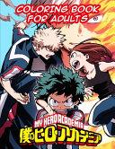 My Hero Academia Coloring Book for Adults image