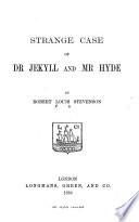 Strange Case of Dr. Jekyll and Mr. Hyde image