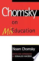Chomsky on Miseducation image