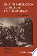 British Emigration to British North America