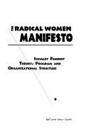 The Radical Women Manifesto