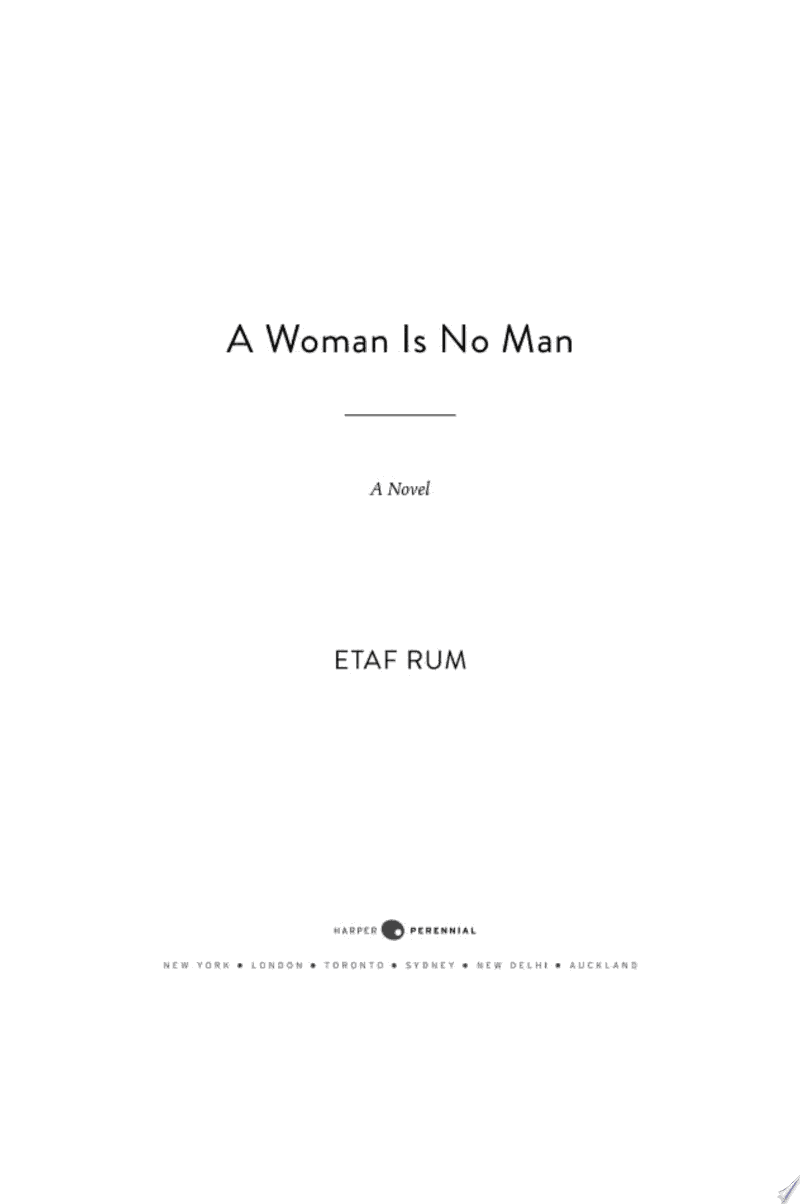 A Woman is No Man