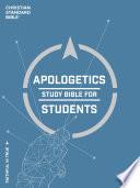 CSB Apologetics Study Bible for Students, Blue Trade Paper