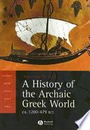 A History of the Archaic Greek World