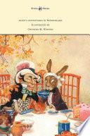 Alice's Adventures in Wonderland - Illustrated by Gwynedd M. Hudson