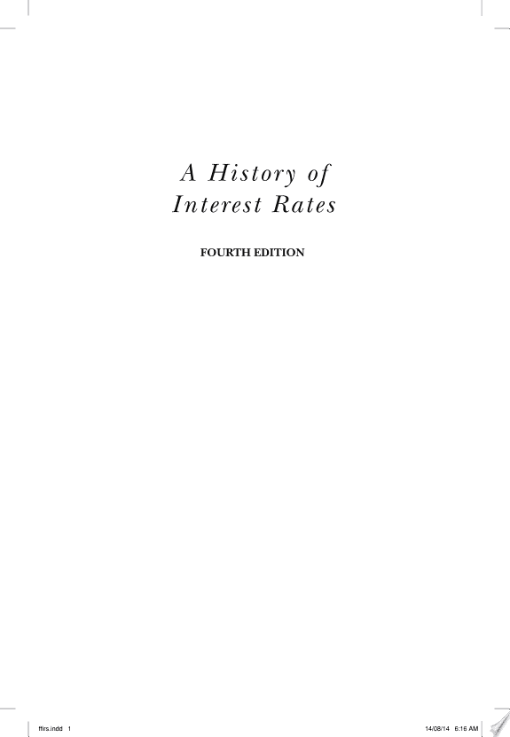 A History of Interest Rates