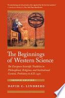 The Beginnings of Western Science