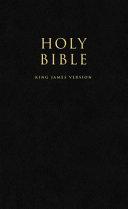 HOLY BIBLE: King James Version (KJV) Popular Gift and Award Black Leatherette Edition