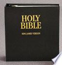 Kjv Loose-Leaf Bible with Binder