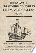 The Diario of Christopher Columbus's First Voyage to America, 1492-1493