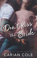 Don't Kiss the Bride image