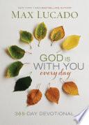 God Is With You Every Day (Large Text Leathersoft)