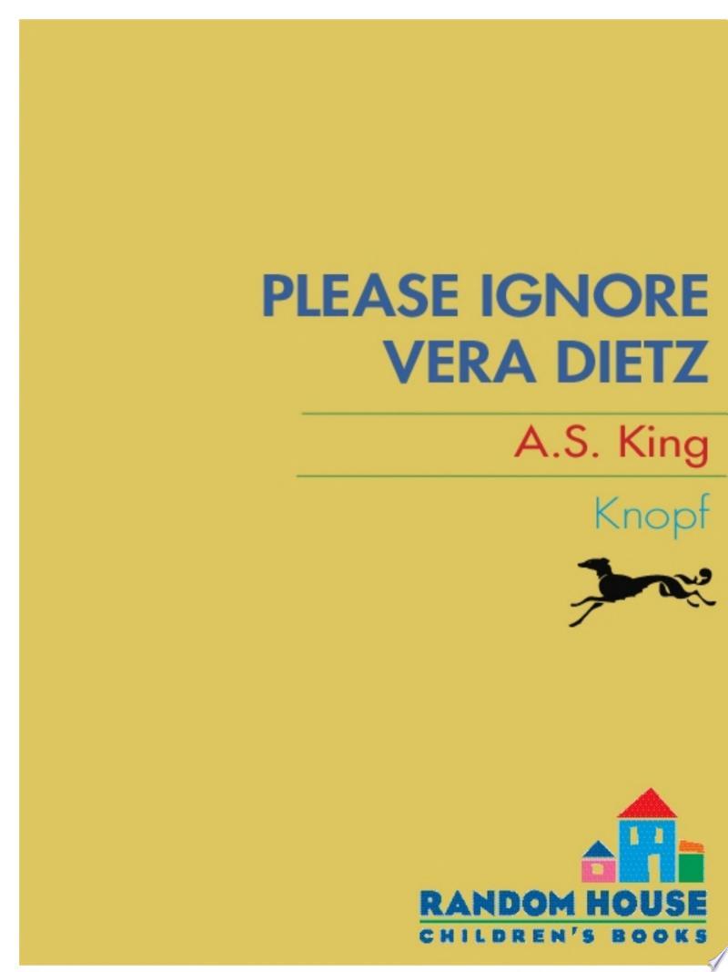Please Ignore Vera Dietz