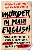 Murder in Plain English