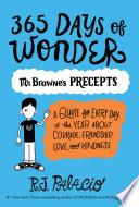 365 Days of Wonder: Mr. Browne's Precepts image