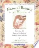 Natural Beauty at Home, Revised Edition image