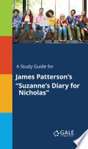 A Study Guide for James Patterson's "Suzanne's Diary for Nicholas" image