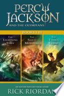 Percy Jackson and the Olympians: Books I-III