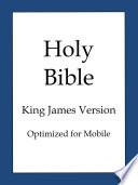 The Holy Bible, King James Version (Optimized for Mobile) image