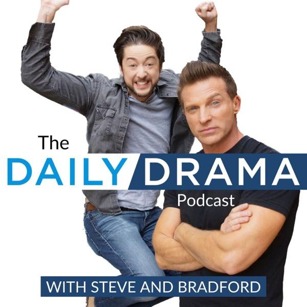 The Daily Drama Podcast with Steve Burton & Bradford Anderson image