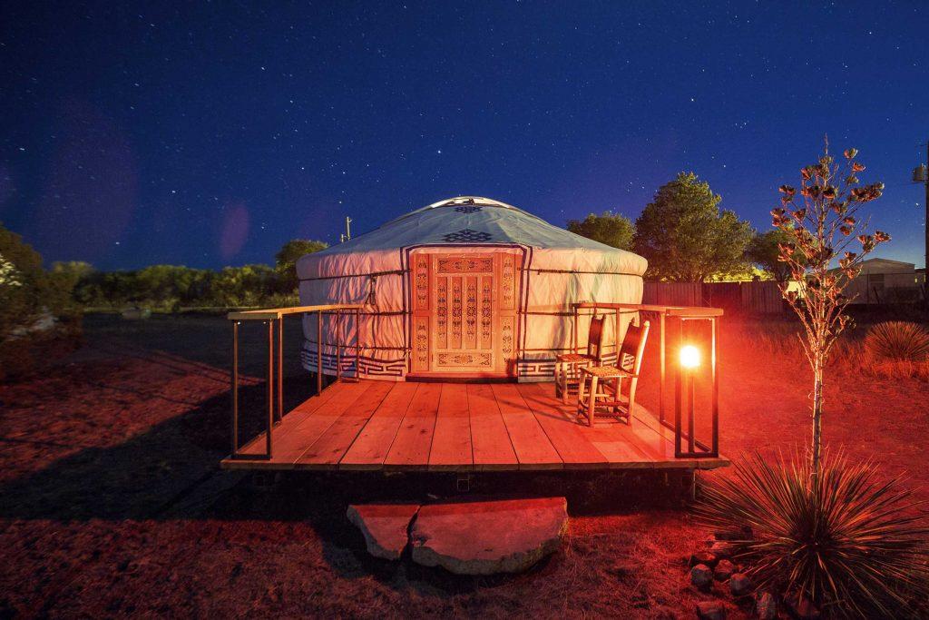 El Cosmico Yurt